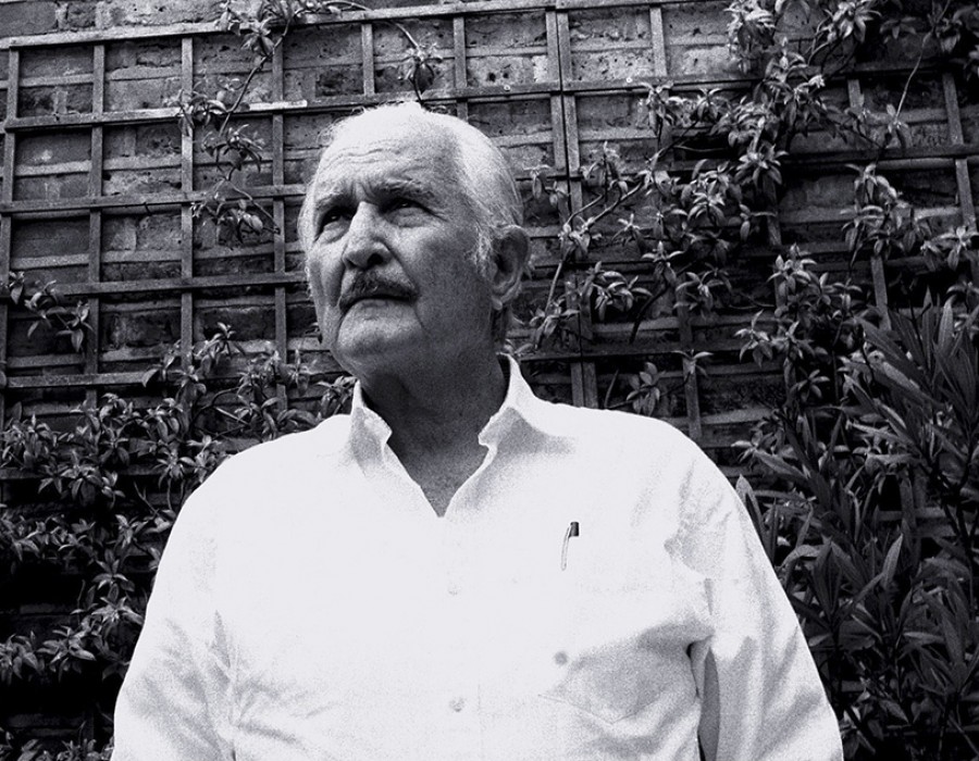 Carlos Fuentes, novelist, London, May 2011
