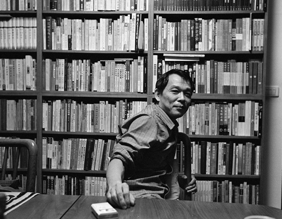 Tsai Yi-chun, novelist, Taipei, October 2012